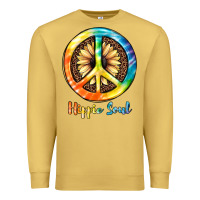 Antique Gold Hippie  Soul Premium Sweatshirt - JahusDesignShop