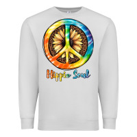 Dove Grey Hippie  Soul Premium Sweatshirt - JahusDesignShop