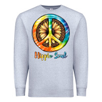 Heather Grey Hippie  Soul Premium Sweatshirt - JahusDesignShop