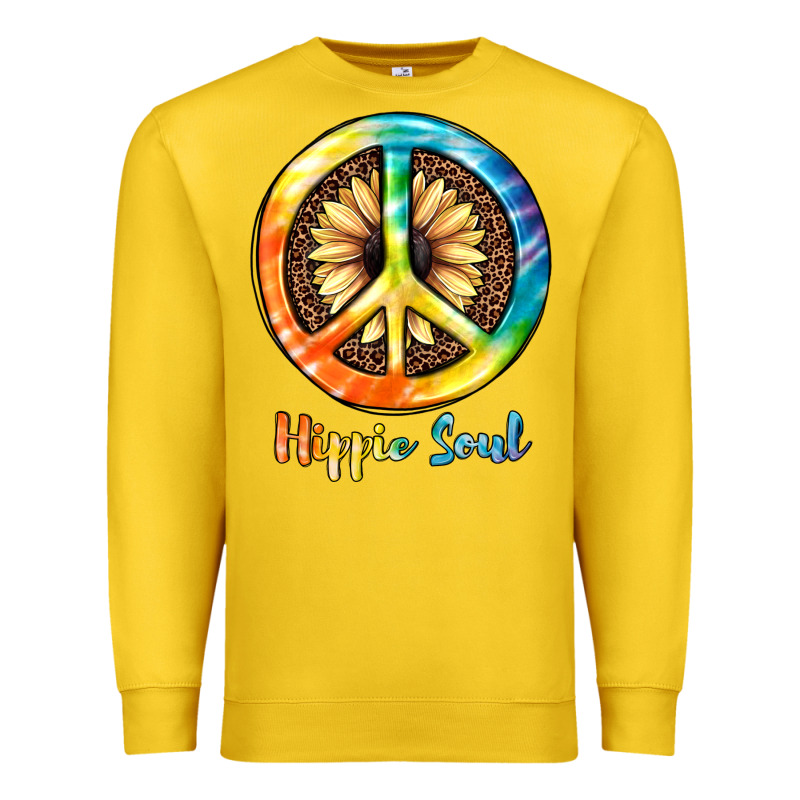 Hippie  Soul Premium Sweatshirt by JahusDesignShop | Teevron
