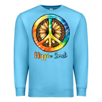 Ocean Blue Hippie  Soul Premium Sweatshirt - JahusDesignShop