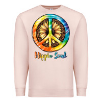Pale Pink Hippie  Soul Premium Sweatshirt - JahusDesignShop