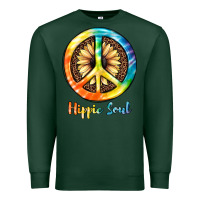 Sports Green Hippie  Soul Premium Sweatshirt - JahusDesignShop