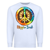 White Hippie  Soul Premium Sweatshirt - JahusDesignShop