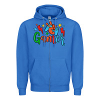 True Royal gamer Zipper Hoodie - JahusDesignShop