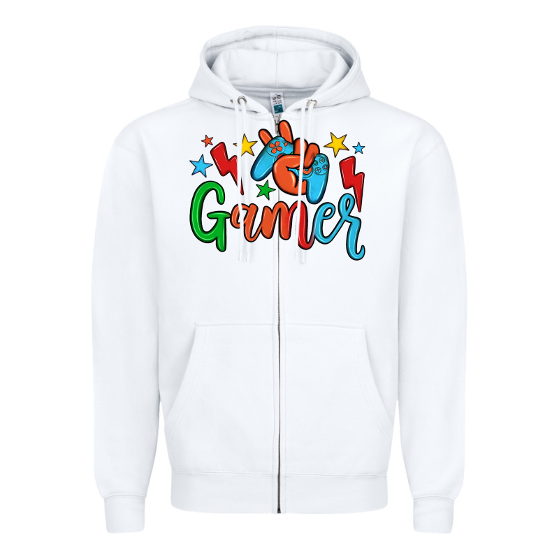 Gamer Zipper Hoodie by JahusDesignShop | Teevron