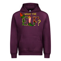 Mauve Wine What The Elf Christmas Urban Hoodie - RanaPortraitStore