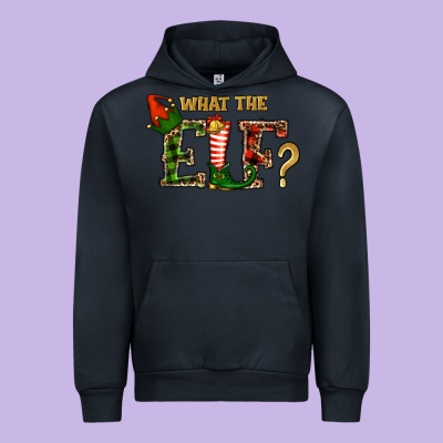 What The Elf Christmas Urban Hoodie Designed By Ranaportraitstore