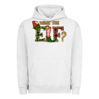 Pigment Lunar Rock What The Elf Christmas Urban Hoodie - RanaPortraitStore