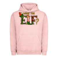Pigment Salmon What The Elf Christmas Urban Hoodie - RanaPortraitStore