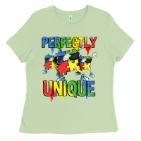 Matcha Perfectly unique Autism Awareness Day Ladies Tee - FaDigitalArtStudio