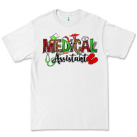White medical assistant christmas Premium Tee - OliviaCreatesArt