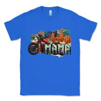 True Royal Badass mama motorcycle mother's day Classic Tee - HowdyJamesFarm