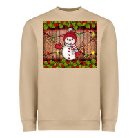 Mushroom snowman Christmas Heavyweight Sweatshirt - JahusDesignShop