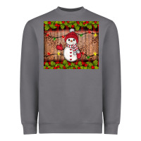 Storm snowman Christmas Heavyweight Sweatshirt - JahusDesignShop