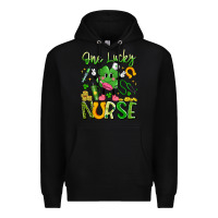 Black one lucky nurse Premium Hoodie - Artiststas