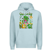 Blue Mist one lucky nurse Premium Hoodie - Artiststas