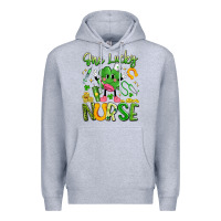 Heather Grey one lucky nurse Premium Hoodie - Artiststas
