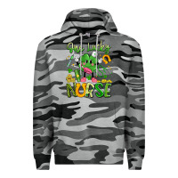 Slate Camo one lucky nurse Premium Hoodie - Artiststas