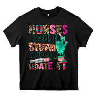 Black Nurses can't fix stupid Heavy Core Tee - CowGirlArtShop