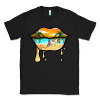 Black beach lips Classic Tee - Jasminsmagicworld
