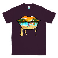 Plum beach lips Classic Tee - Jasminsmagicworld