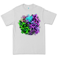 Dove Grey Colorful Leopard patch Premium Tee - RanaPortraitStore