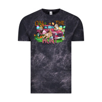 Cloud Black on the hunt truck Vintage Tee - FaDigitalArtStudio