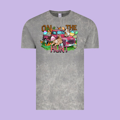 On The Hunt Truck Vintage Tee Designed By Fadigitalartstudio