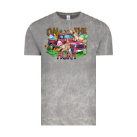 Cloud Rock on the hunt truck Vintage Tee - FaDigitalArtStudio