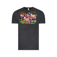 Vintage Black on the hunt truck Vintage Tee - FaDigitalArtStudio