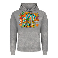 Cloud Rock Pumpkin Spice Junkie Vintage Hoodie - CowhideDigitalArt