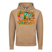 Vintage Coffee Pumpkin Spice Junkie Vintage Hoodie - CowhideDigitalArt