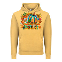 Vintage Mustard Pumpkin Spice Junkie Vintage Hoodie - CowhideDigitalArt