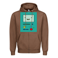 Chestnut adventure time game bmo cover funny Zipper Hoodie - baoMotion