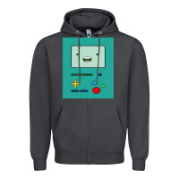 Smoke adventure time game bmo cover funny Zipper Hoodie - baoMotion