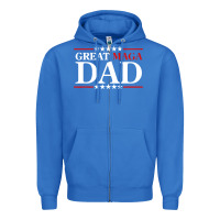True Royal great maga dad Zipper Hoodie - baoMotion