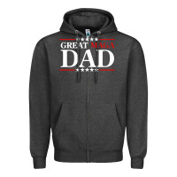 Charcoal Heather great maga dad Zipper Hoodie - baoMotion