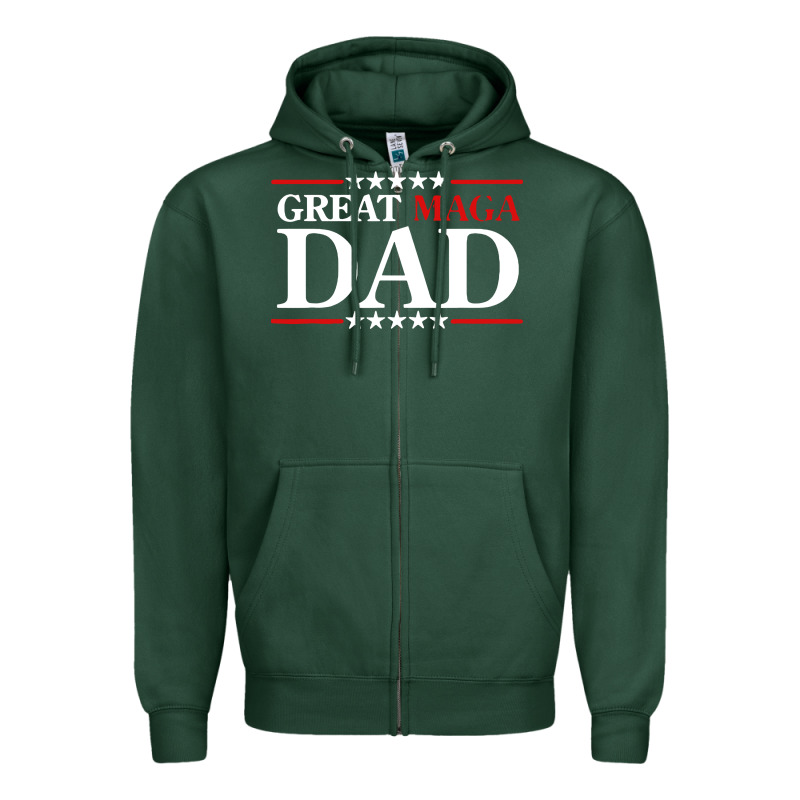 Great Maga Dad Zipper Hoodie by baoMotion | Teevron