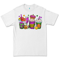 White mardi gras coffee cups Premium Tee - OliviaCreatesArt