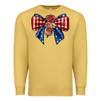 Antique Gold bow Premium Sweatshirt - JahusDesignShop