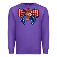 Purple bow Premium Sweatshirt - JahusDesignShop