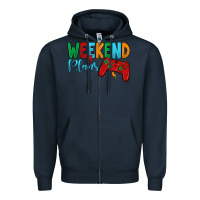 Navy weekend plans Zipper Hoodie - JahusDesignShop