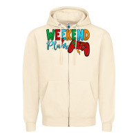 Sandshell weekend plans Zipper Hoodie - JahusDesignShop