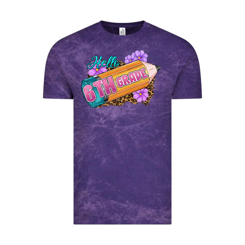 Hello 6th Grade Vintage Tee by RanaPortraitStore | Teevron