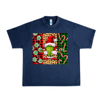 Navy green christmas gnome Urban Heavy Tee - FaDigitalArtStudio