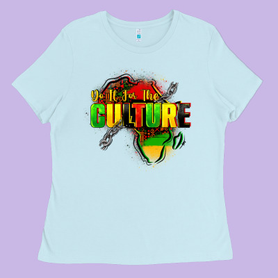 Do It For The Culture Ladies Tee Designed By Fadigitalartstudio