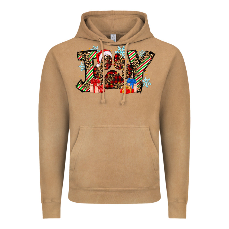 Festive Joy Vintage Hoodie by CowhideDigitalArt | Teevron