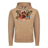 Vintage Coffee festive joy Vintage Hoodie - CowhideDigitalArt