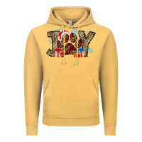 Vintage Mustard festive joy Vintage Hoodie - CowhideDigitalArt